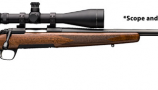 BROWNING'S X-BOLT HUNTER LONG RANGE 300 WIN 26" BARREL 3 ROUNDS BL/WD
