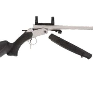 CVA Scout Compact TD 243 Single Shot Take Down Rifle Black/Stainless 243 Win 20 inch 1 rd