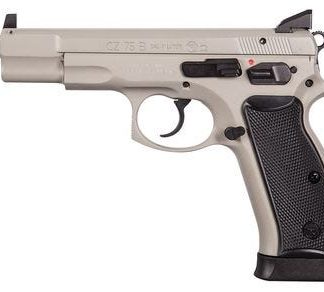 CZ 75 B OMEGA URBAN GREY SUPPRESSOR-READY 9MM 4.7-INCH 10RD NIGHT SIGHTS