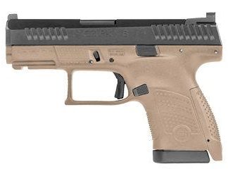 CZ P-10 S FLAT DARK EARTH 9MM 3.5" BARREL 12-ROUNDS