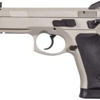 CZ P-01 OMEGA URBAN GREY SUPPRESSOR-READY 9MM 3.8-INCH 10RDS W/ NIGHT SIGHTS