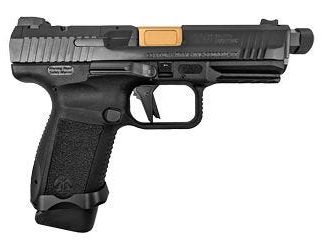 CANIK TP9 ELITE COMBAT EXECUTIVE WITH SALIENT UPGRADES GOLD 9MM 4.72-INCH 18RDS