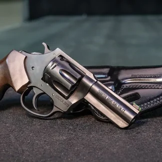 Charter Arms The PROFESSIONAL Revolver Steel / Walnut .32 HR 3-inch 7Rds
