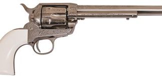 Cimarron Firearms Laser Engraved Frontier .45 Colt 7 1/2-inch 6 Rds