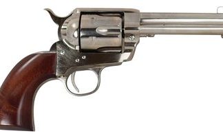 Cimarron Pistolero Wood/Nickel .357Mag / .38SPL 4.75-inch 6rd