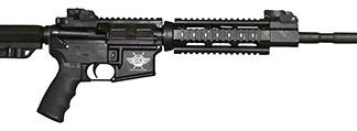 Civilian Force Arms Xena-15 Gen 4 Semi Auto Rifle Black 5.56 Nato / .223 Rem 16 inch 30 rd