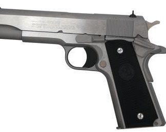 COLT FIREARMS 1991 GOVERNMENT STAINLESS .38 SUPER 5-INCH 9RD