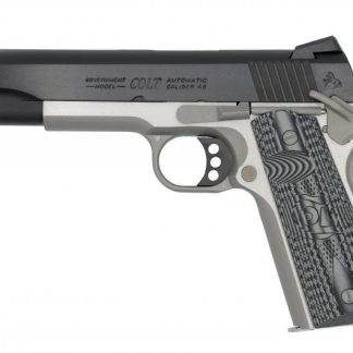 COLT FIREARMS SERIES 70 COMPETITION TT STAINLESS / BLUE .45 ACP 5-INCH 8RDS