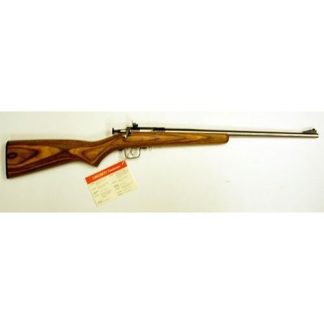 Crickett 22 SS/BROWN LAMINATE