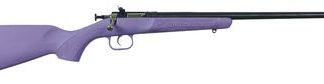 CRICKETT KSA MODEL 308 PURPLE/BLUED .22 LONG RIFLE 16.125-INCH 1RD
