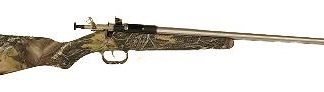 CRICKETT BOLT-ACTION RIFLE MOSSY OAK BREAK-UP CAMO/STAINLESS STEEL .22LR 16IN BARREL SINGLE SHOT