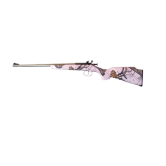 CRICKETT YOUTH BOLT-ACTION RIFLE MOSSY OAK BLAZE/STAINLESS STEEL .22LR 16IN BARREL SINGLE SHOT