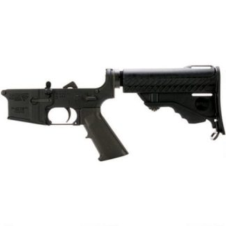 DPMS AR-15 Complete Lower Receiver 5.56 NATO Collapsible Pardus Stock Black