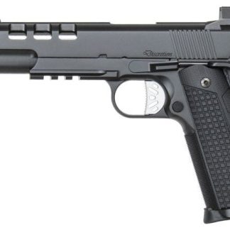 DAN WESSON DISCRETION BLACK .45ACP 5.75-INCH 8RD THREADED BARREL