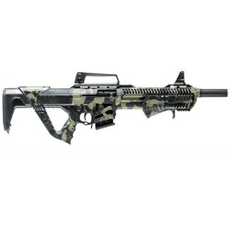 Dickinson XXPA Semi-Automatic Shotgun Green / Camo 12 GA 18.5" Barrel 3"-Chamber 5-Rounds