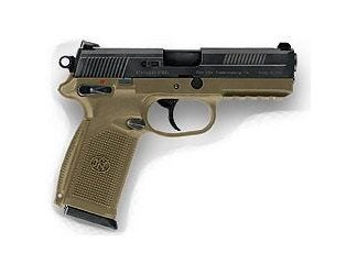 FN FNX-45 FDE/BLACK .45 ACP 4.5-INCH 15RD