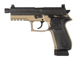 REX ZERO 1 T TACTICAL 9MM PISTOL 4.9 IN THREADED BARREL 20 RD BLACK AND FDE