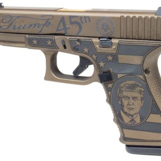 GLOCK 19 GEN 4 TRUMP BRONZE 9MM 4-INCH 15 RDS FIXED SIGHTS TINI THREADED BARREL