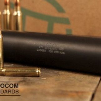 Gemtech Dagger Suppressor Black .30Caliber 8.8-inch