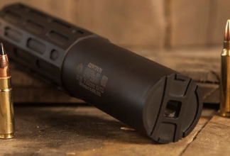 Gemtech One Suppressor Black .30Caliber 7.5-inch