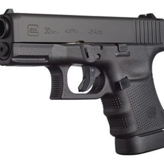 GLOCK 30 GEN 4 BLACK .45 ACP 3.77-INCH 10RD FIXED SIGHTS USA MADE