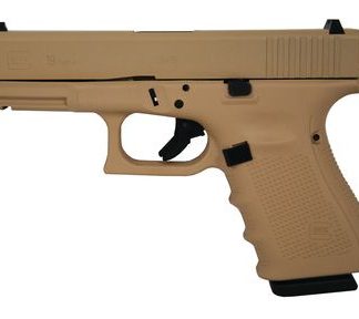 GLOCK G19 GEN4 DESERT SAND 9MM 4.01-INCH 15RDS