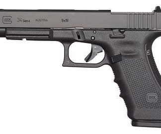 GLOCK 34 GEN 4 MOS BLACK 9MM 5.31-INCH 17RD MODULAR OPTIC SYSTEM