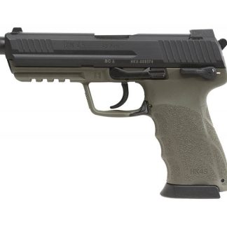 HECKLER AND KOCH HK45 TACTICAL V7 LEM PISTOL .45ACP DAO 10RD GREEN