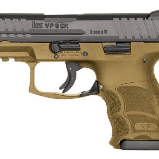 HECKLER AND KOCH VP9SK BLACK / FLAT DARK EARTH 9MM 3.39-INCH 10RDS