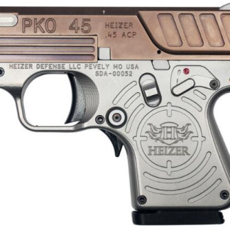 HEIZER DEFENSE PKO-45 COPPERHEAD .45 ACP 2.75 INCH 7RD STAINLESS STEEL WITH COPPER/STAINLESS FINISH