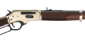 Henry Repeating Arms Side Gate Lever Action Rifle Walnut / Brass .30-30 20" 5 RD