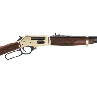 Henry Repeating Arms Side Gate Lever Action Rifle Walnut / Brass .45-70 20" 5 RD
