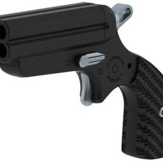 Iver Johnson Pocket Ace Stainless .22 LR 2" Barrel 4-Rounds Black Diamondwood Grips