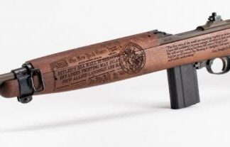 Auto-Ordnance M1 Carbine D-Day Special Edition Wood .30 Carbine 18" Barrel 15-Rounds Engraved Stock