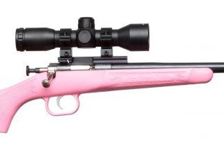 KEYSTONE PINK SYN PKG 22LR SCOPE MOUNT CASE 16"