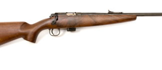Keystone 722 Sporter Bolt Action Rifle .22 LR 20" Barrel 7 Rounds Walnut Stock Blued