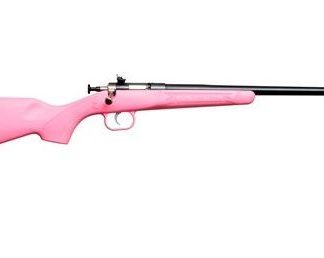 KEYSTONE CRICKETT PINK/BLUED .22LR 16.1-INCH 1RD YOUTH