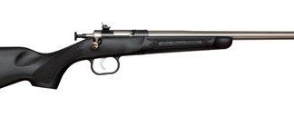 KEYSTONE CRICKETT BLACK/STAINLESS .22LR 16.1-INCH 1RD YOUTH
