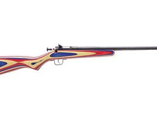 KEYSTONE CRICKETT G2 RED WHITE BLUE STOCK WITH BLUED ACTION .22LR 16 INCH 1 RD