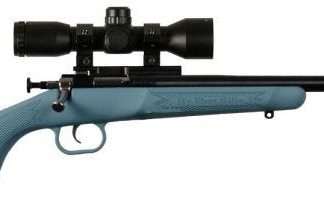 Keystone Crickett Blue .22 LR 16.125" Barrel 1-Rounds Scope Package