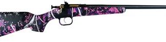 CRICKETT BOLT-ACTION RIFLE MUDDY GIRL CAMO .22LR 16IN BARREL SINGLE SHOT