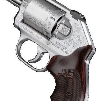 Kimber K6s Classic Engraved Stainless / Rosewood .357 Mag 2-inch 6Rd