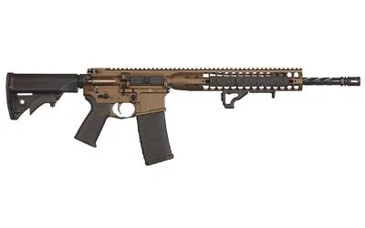 LWRC DI Direct Impingement Black / Bronze .223 / 5.56 NATO 16-inch 10Rd CA Compliant