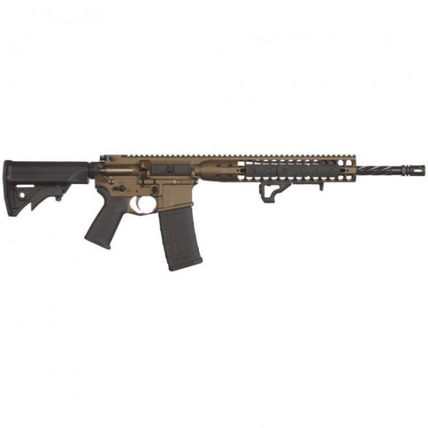 LWRC Direct Impingement Burnt Bronze .300 AAC Blackout 16.1" Barrel 30-Rounds