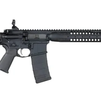 LWRC IC-SPR AR-15 Black 5.56 NATO Semi Auto Rifle, 16-Inch Spiral Fluted Barrel 30 Rd