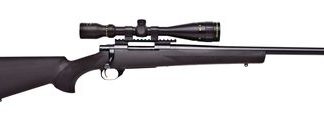 LEGACY SPORTS HOGUE GAMEKING BOLT ACTION RIFLE AND SCOPE PACKAGE BLACK 6.5 CREEDMOOR 22 INCH WITH 3.5-10X44M NIKKO STIRLING GAMEKING SCOPE