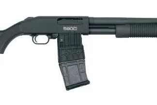 Mossberg 590M Mag-Fed Black 12 GA 18.5-inch 10Rds