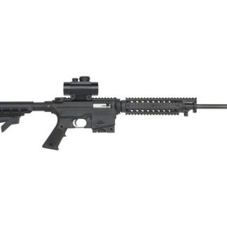 Mossberg 715T Tactical Flat Top Black .22 LR 16.5-inch 10Rd Barska 30mm Red Dot Sight