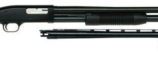Mossberg Maverick 88 Field & Security Pump Action Shotgun Combo Black 12 Ga 28 and 18.5" Barrels 6 rd 3" Chamber