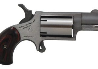 North American Arms Companion Cap & Ball Percussion Revolver Stainless Steel .22 1.125-inch 5 Rds